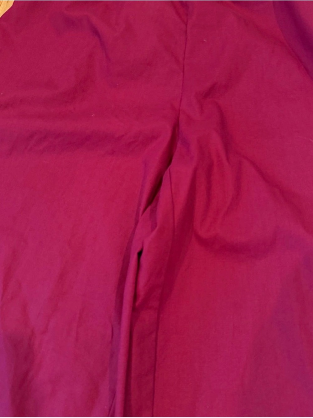 Cider Wide-Leg Elastic Waist Pants in maroon - Picture 3 of 3
